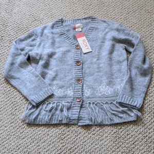 New Roxy Girl Miles From You long sleeve cardigan